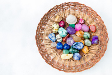 Basket of Gemstones