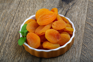 Dried apricots