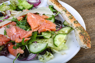 Salmon salad