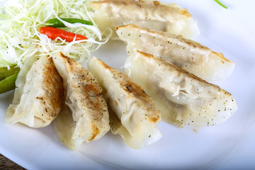 Japanese dumplings