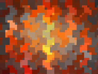 Abstract orange creative background