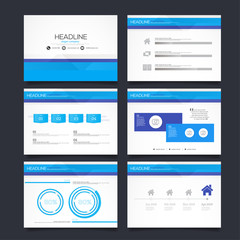 Set of infographic Presentation Template , Infographic Element , business presentation template set design backgrounds.