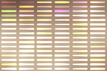 Image of defocused stadium lights..Abstract brown background wit