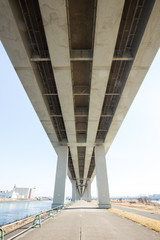 高速道路（首都高速）の高架下