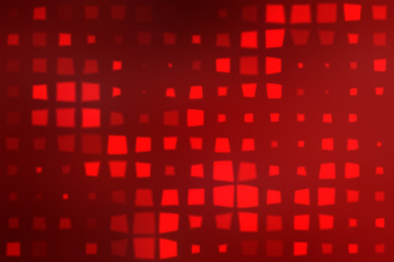 Image of defocused stadium lights..Abstract red background