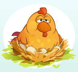 Cartoon Chicken