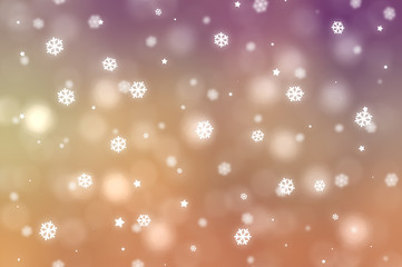 Fototapeta premium Christmas vintage background. The winter background