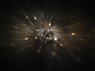 abstract cream background. explosion star