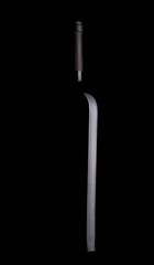 Black wine bottle silhouette