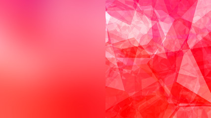 Set of abstract backgrounds red