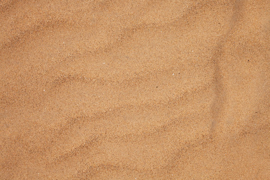 Texture of dry beach sand