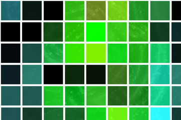 abstract background. green mosaic