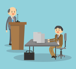 Obraz premium Business icons design 