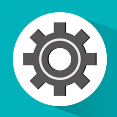 Gear icon design 