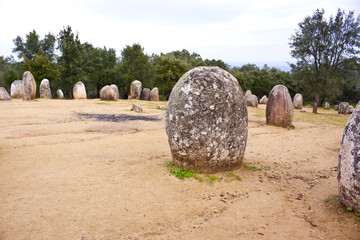 Almendres megalithic complex, Portugal