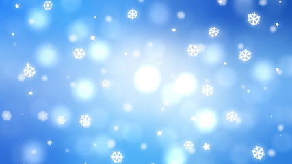 Fototapeta premium Christmas blue background. the winter background