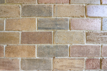Close up of Grunge brick wall background