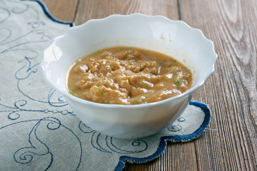 Tart Rhubarb Soup