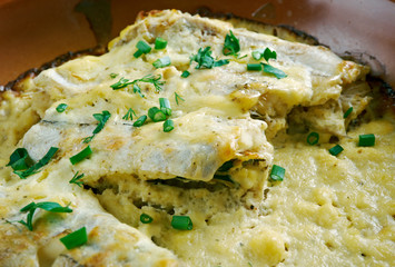  baked cod in sour cream