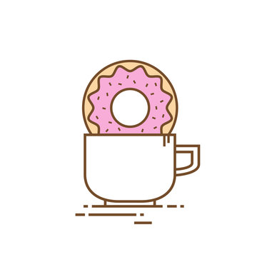 recommend clip art: Sketch Cup With Dough