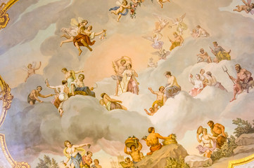 Interior of Catherine palace