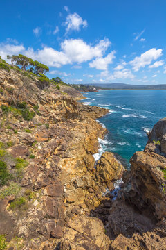 Cliffs of Eden in the sapphire coast, situated on the magnificent waters of Twofold Bay, is a coastal town in the South Coast region of New South Wales, Australia.