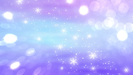 Christmas violet background. The winter background