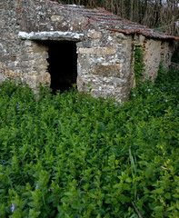 Fototapeta na wymiar stone house , Santo Estevao das Gales, Mafra,Portugal