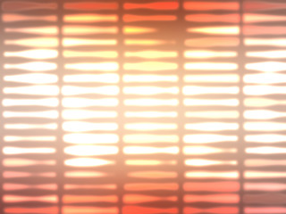 Image of defocused stadium lights..Abstract gold background 