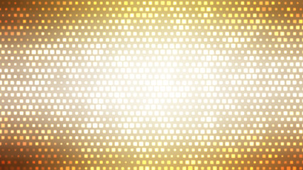 Image of defocused stadium lights. Abstract gold background