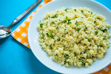 CousCous with parsley