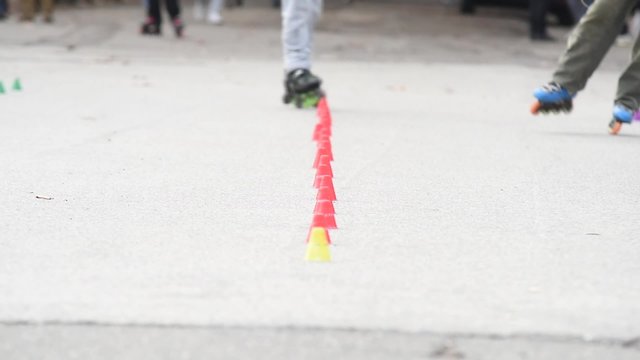 Slalom Skating