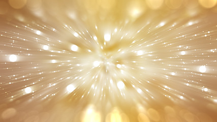 abstract gold background. explosion star.