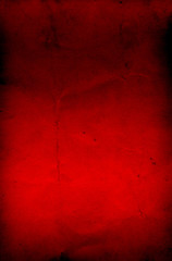 Conceptual old vintage red paper texture background