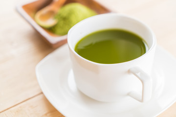 hot matcha