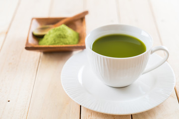 hot matcha