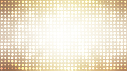 Image of defocused stadium lights..Abstract gold background with