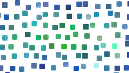 abstract background. green mosaic