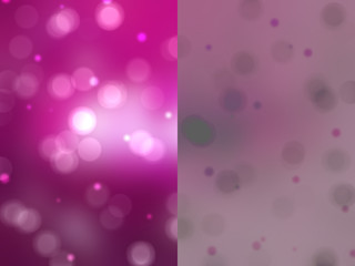 Bokeh light, shimmering blur spot lights on pink abstract backgr