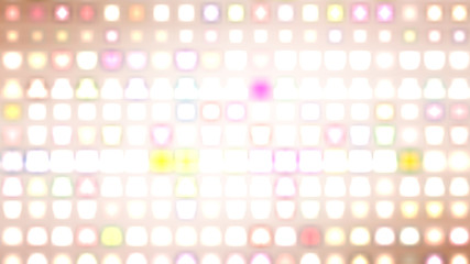 Image of defocused stadium lights..Abstract brown background wit