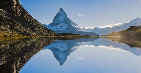 Fototapeta na wymiar Matterhorn Reflection
