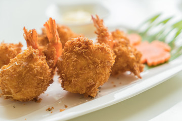 fried shrimp with cheese