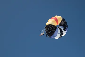 Deurstickers Luchtsport Parasailen