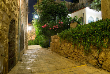 Fototapeta na wymiar old city Jaffa 