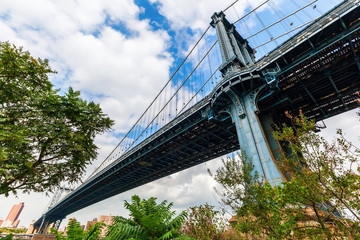 Obraz premium Manhattan Bridge in New York City