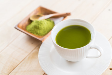 hot matcha