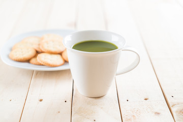 hot matcha