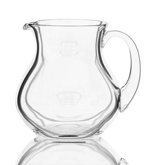 jug on white background