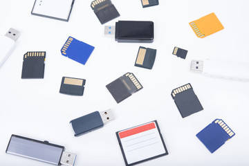 さまざまな記録メディア