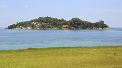 Anonyme Island is small granitic island in the Seychelles